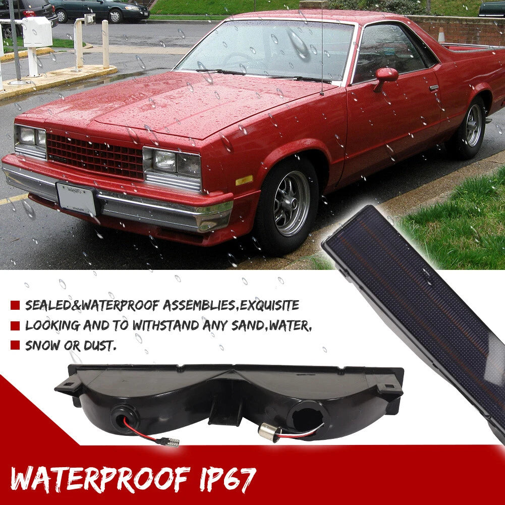 Switchback LED Front DRL Signal Lights for El Camino Malibu Caballero (1982–1987)