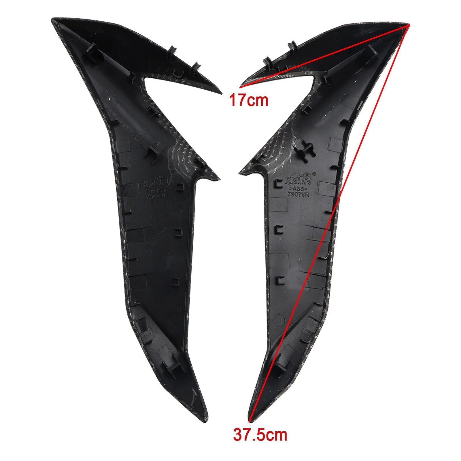 Side Frame Fairing Cowl Radiator Cover for Suzuki GSX-S750 (2017–2021)