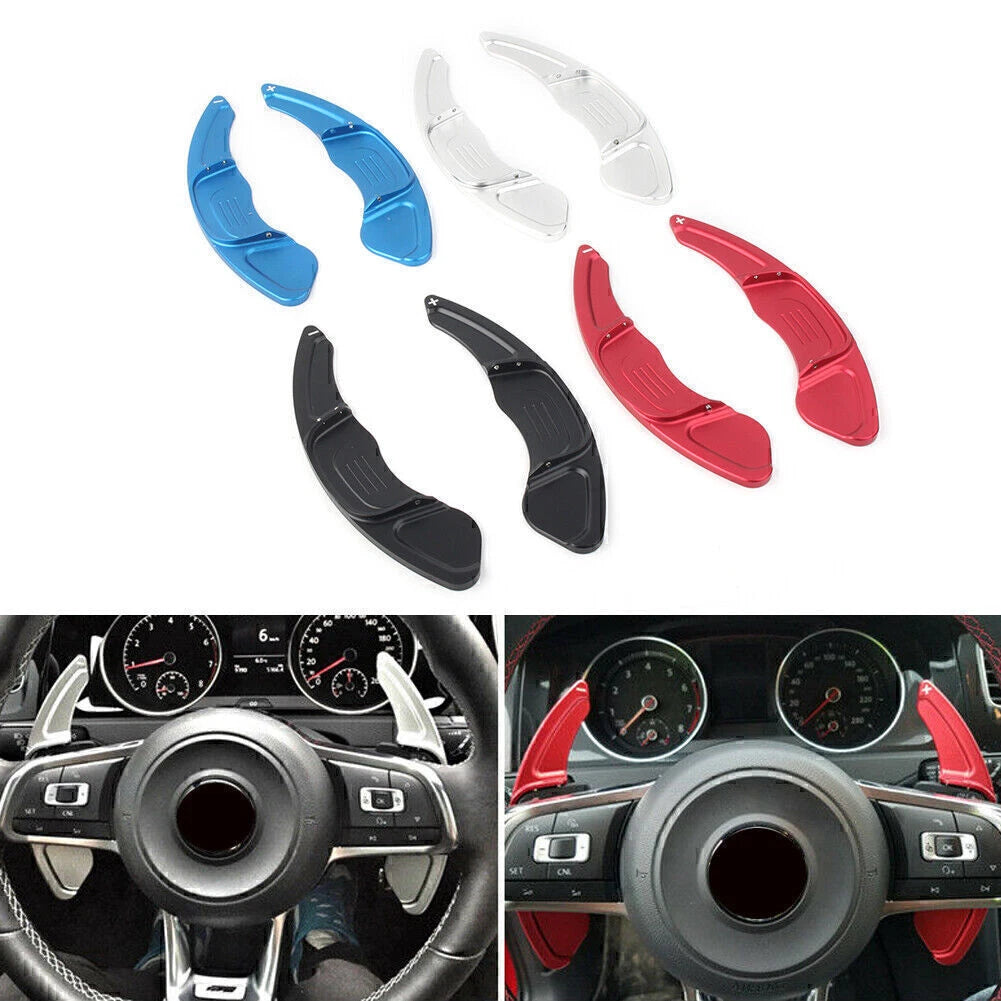 2X Steering Wheel Paddle Shifters Extension for VW Golf 7 (2015–Present)