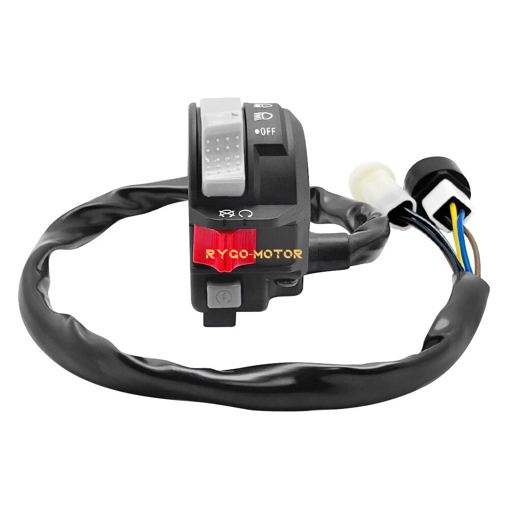 Left Handlebar Start Switch Headlight for Yamaha Big Bear 350 YFM350F (1987–1992)