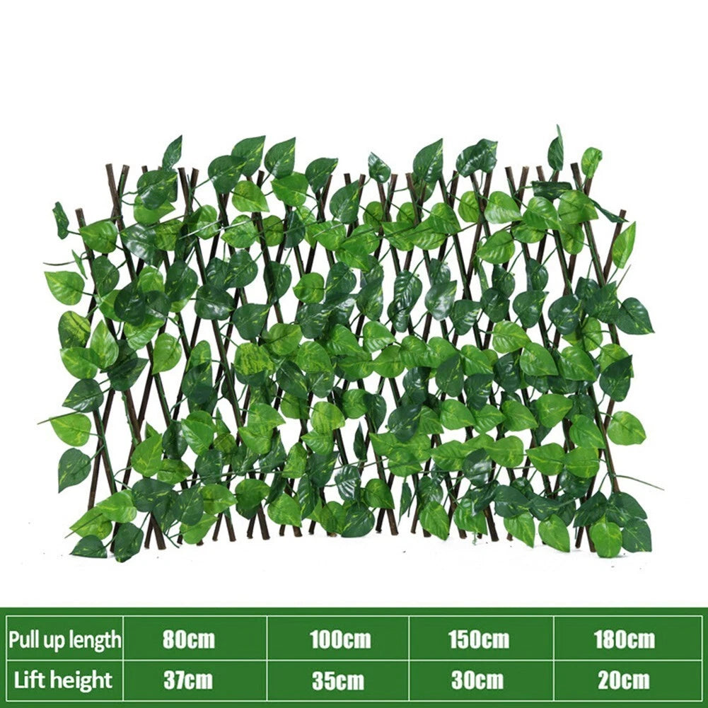 Artificial Ivy Fence Screening for Garden Privacy (Expanding Trellis)