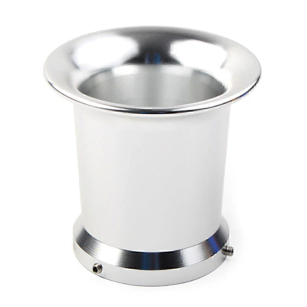 CNC Velocity Stacks Air Filter for 32/34mm Carburetor - Silver