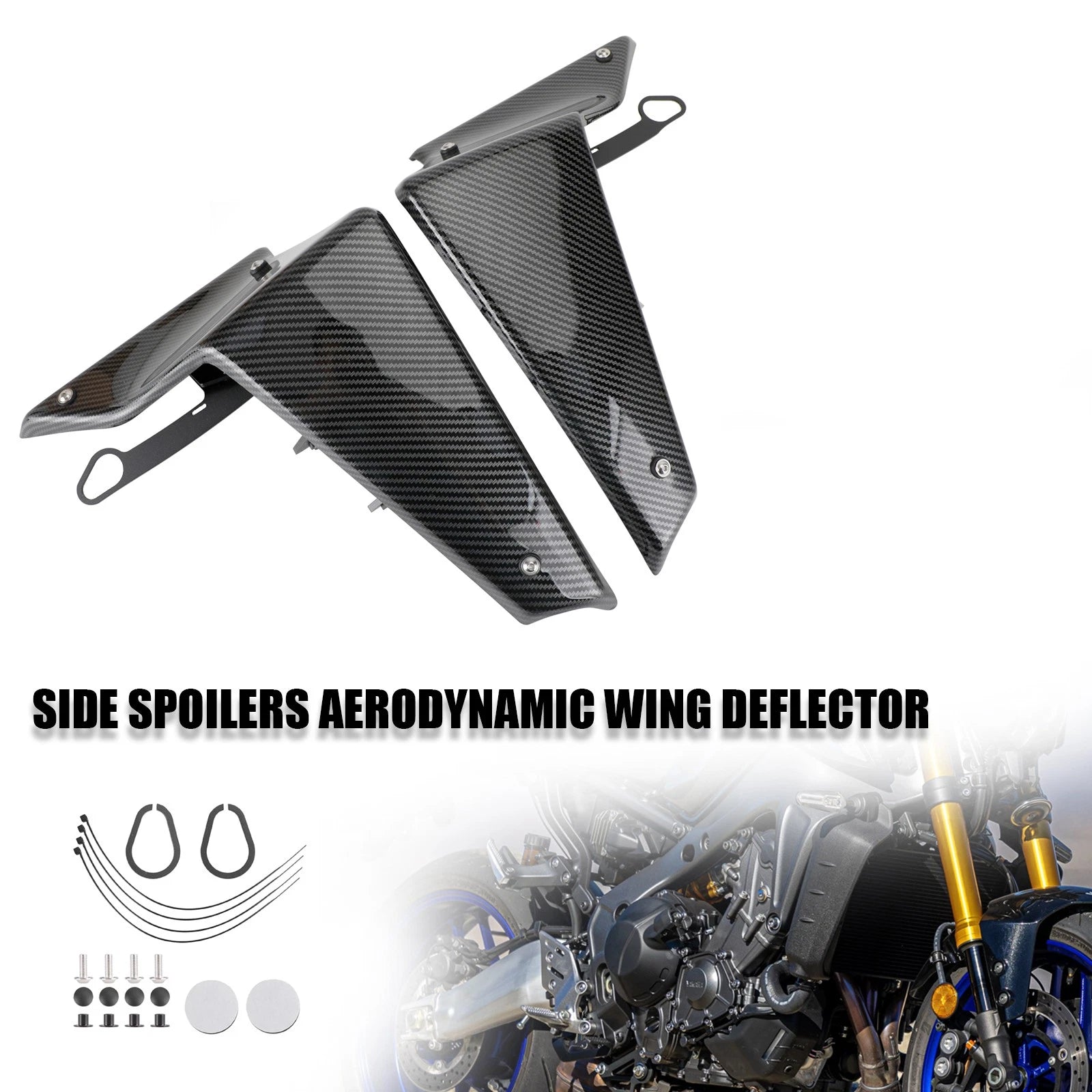 Side Spoilers for Yamaha MT-09 SP FZ09 (2021–2022) CBN