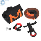 2" Hitch Receiver + 3/4" Anti-Theft D-Ring + 3" x 20' Tow Strap Kit 31500