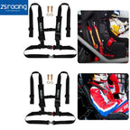 4 Point Harness Racing Seat Belt Set for CanAm X3, YXZ UTV (2017–2023)