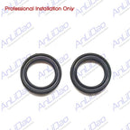 2Pcs Lower Unit Oil Seal for Mercury Mercruiser Outboard (26-45577-1, 18-2944)