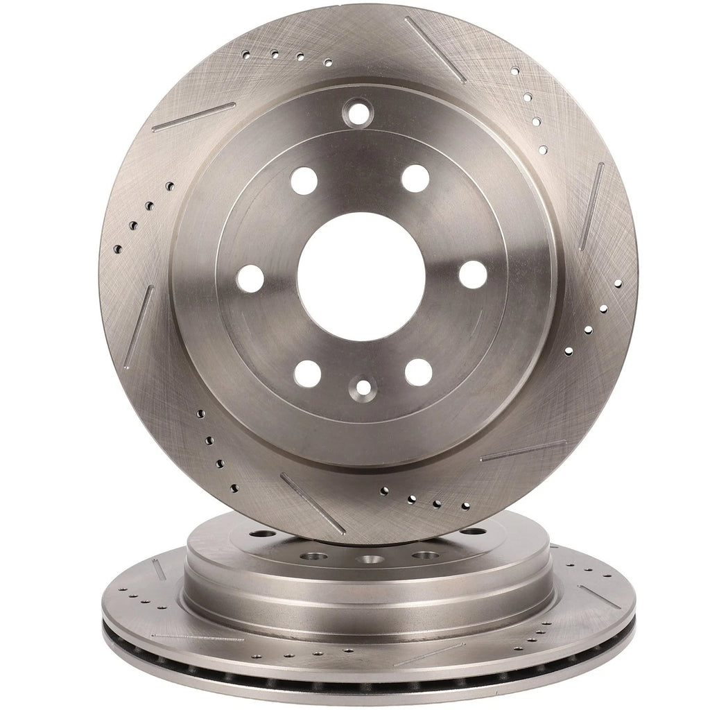 Rear Brake Rotors for Chevrolet Traverse (2009–2017) & Saturn Outlook (2007–2010)