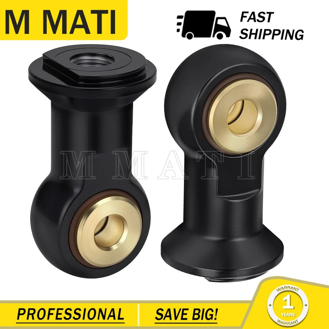 Set of 2 Rear Shock Eyelet Assembly 1501174 for Polaris RZR XP Turbo XP 4 (2016–2018)
