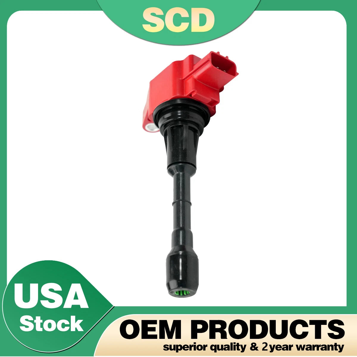 Red Ignition Coil for Infiniti EX35 FX35 Q50 QX60 Q70 Quest Pathfinder Maxima 350Z (2007–2021) UF550