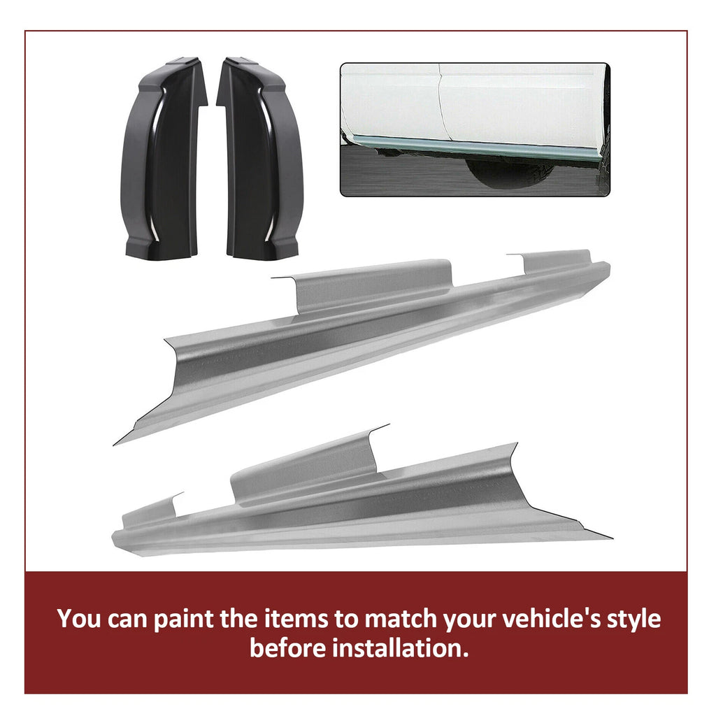 Rocker Panels & Cab Corners Kit for Chevy Silverado Sierra (1999–2007)