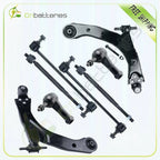 Set of 8 Front Suspension Tie Rod Ends for Chevrolet Cobalt Pontiac G5 Ion (2005–2011)