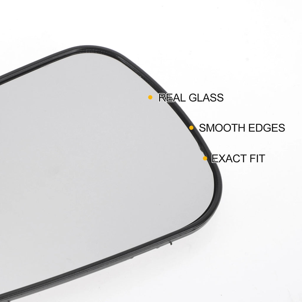 Left Side Heated Convex Mirror Glass for Ford Fiesta Fusion (2011–2018)