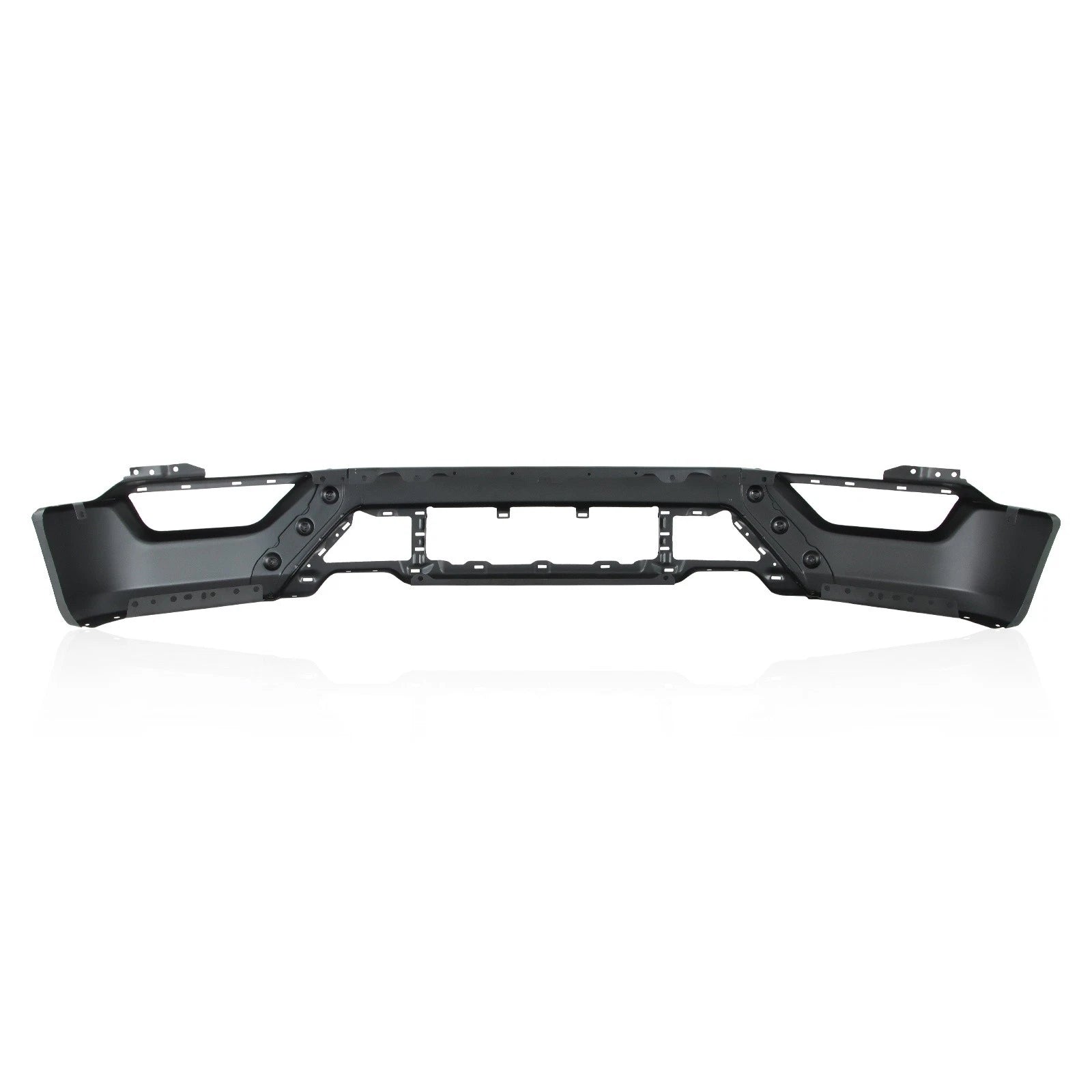 Black Steel Front Bumper Face Bar for Ford F-150 (2021–2023)