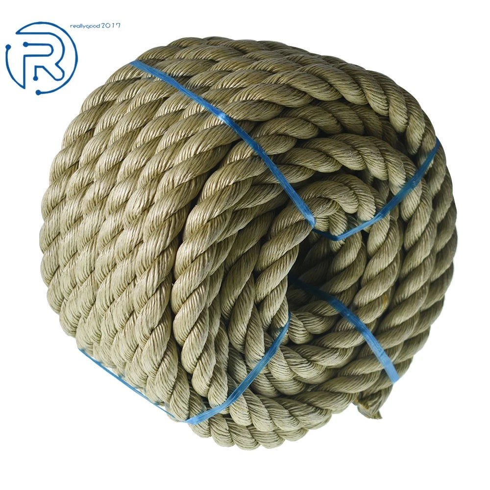1" × 50' Manila Rope for Arborist Use