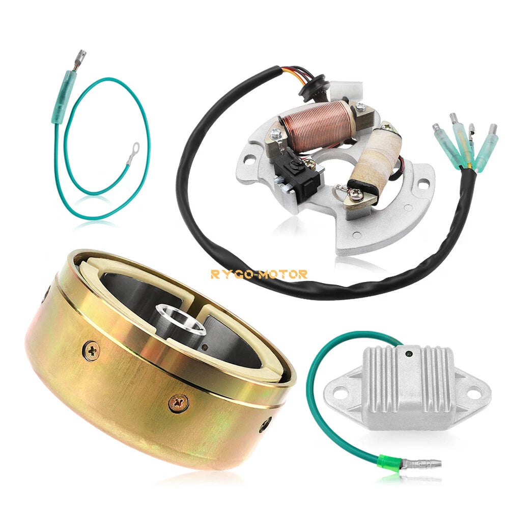 Flywheel Generator Rotor & Stator Magneto for Yamaha Blaster (1990–2002)