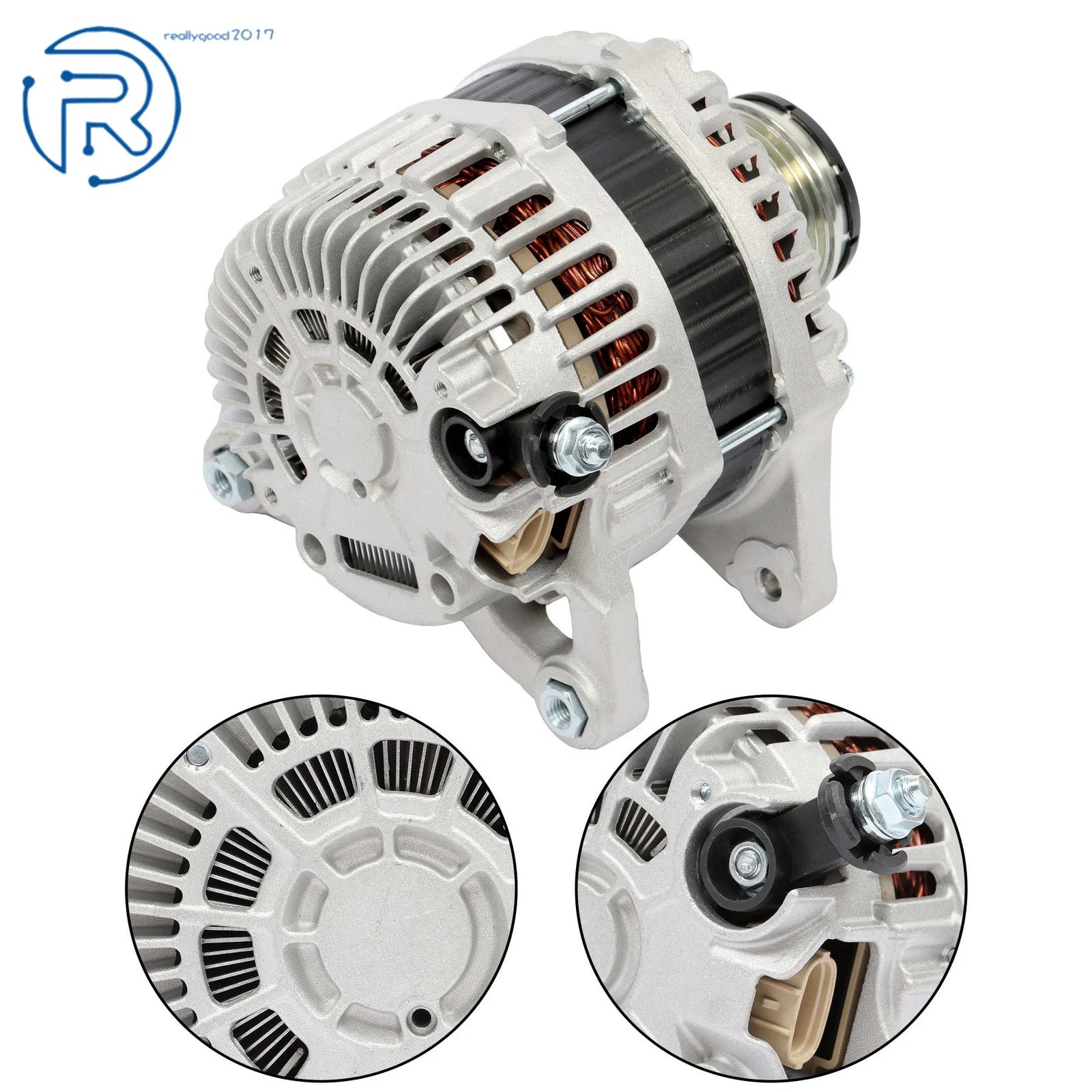 Alternator 110A 12V for Nissan Altima Sedan (2013–2018) L4 2.5L 6-Groove 11657