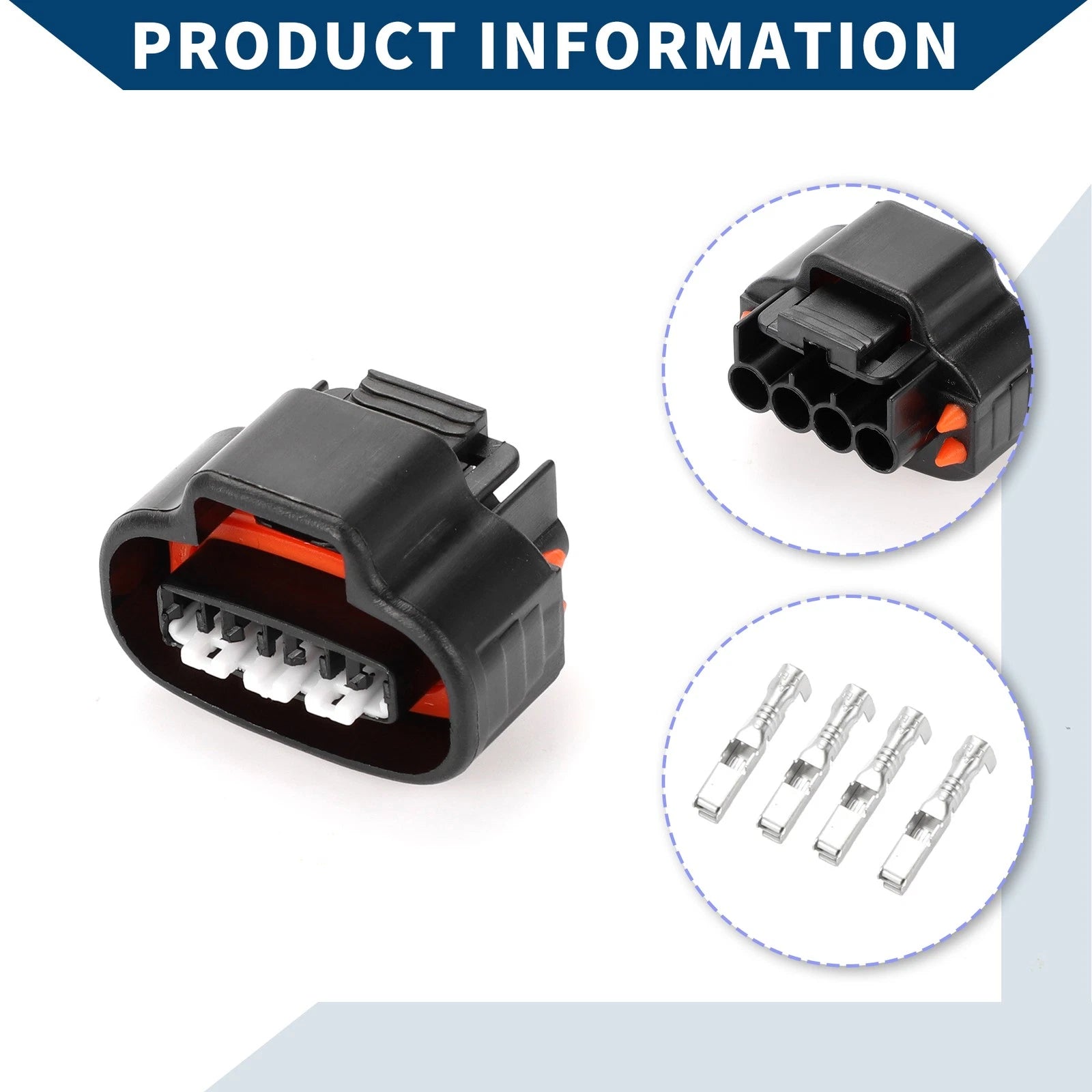 Set of 1 Oxygen Sensor Connector Plug for Toyota Lexus 