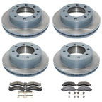 DuraGo Disc Brake Rotors & TRW Metallic Pads Kit for Express 3500 (2003–2023)