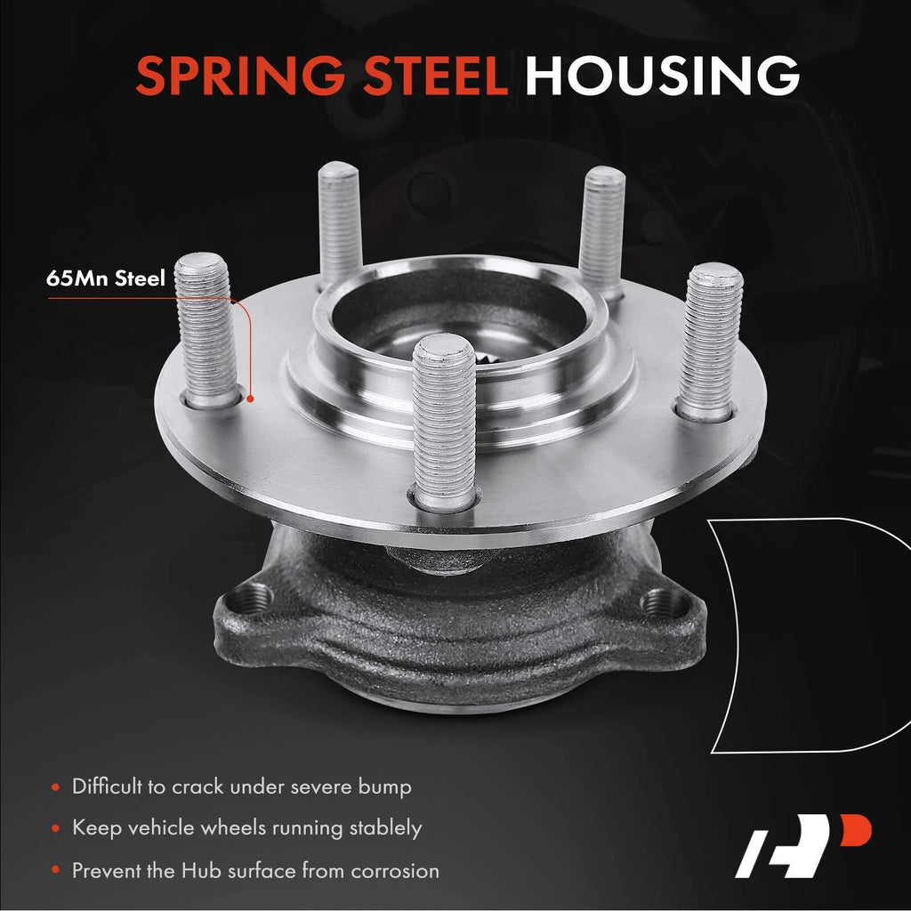 2X Rear Wheel Hub & Bearing Assembly for Mitsubishi Outlander Lancer (2003–2023)