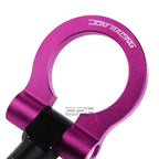 7" Tow Hook Ring for Honda Fit (2009–2013) M18 X 2.5 T-6061 Aluminum Purple