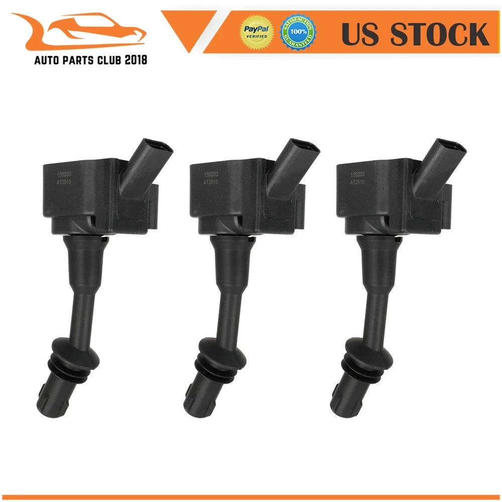 3 Ignition Coils for Chevy Trailblazer (2021–2022) Buick Encore GX (2020–2023)