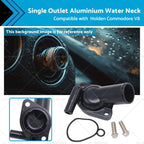 Aluminium Black Water Neck for Holden Commodore V8
