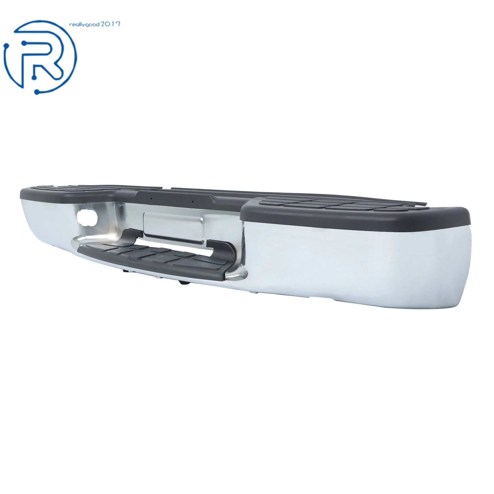 Chrome Rear Step Bumper for Chevrolet S10 (1998-2004)