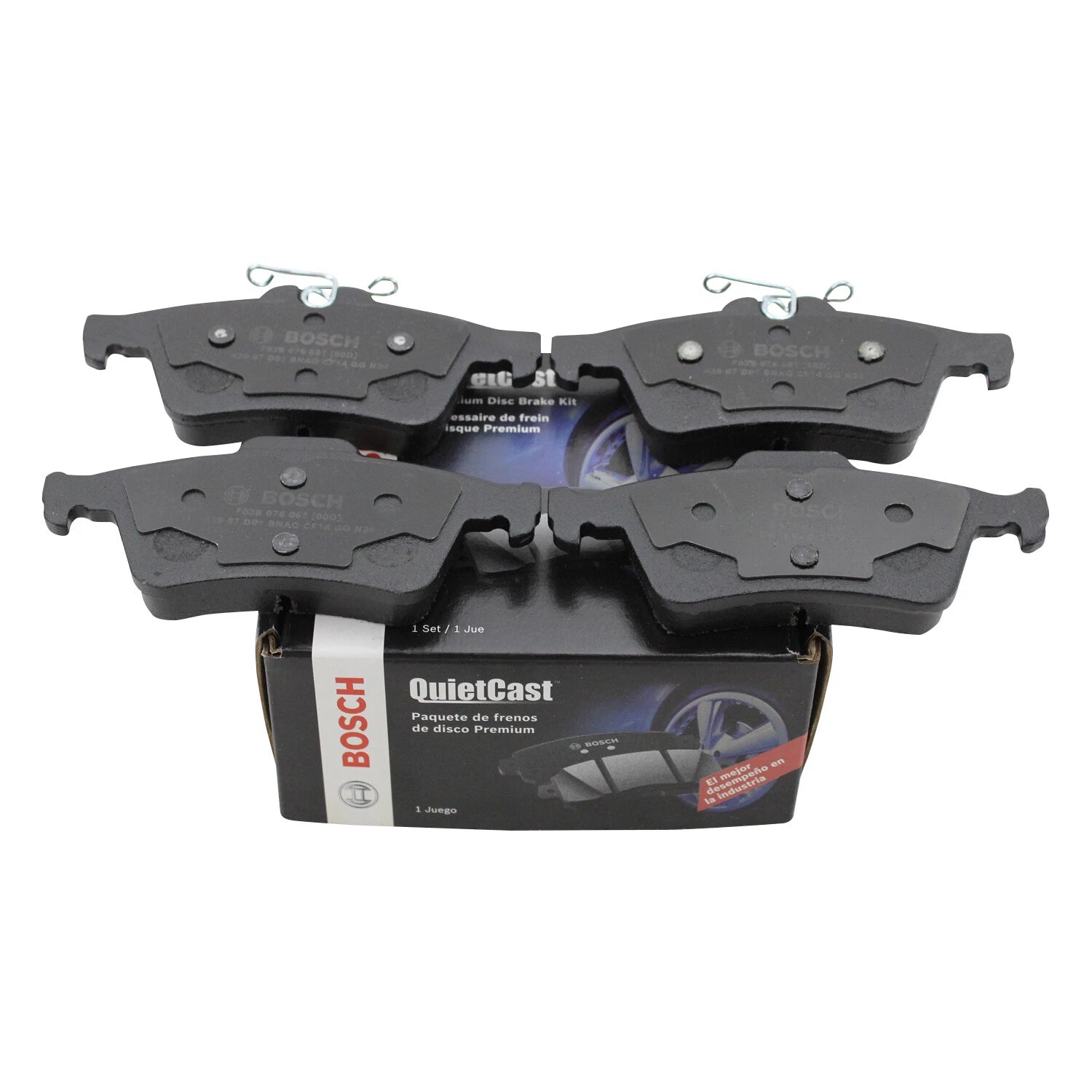 Set of 4 Bosch Rear Ceramic Brake Pads for Chevy Ford Jaguar Mazda Pontiac Saab Saturn