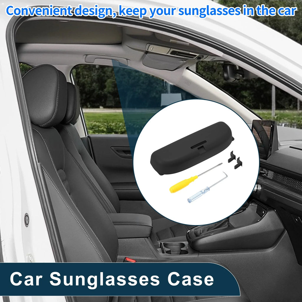 Sunglasses Case for Mercedes-Benz C Class (2015–2021) Eyeglasses Holder Black