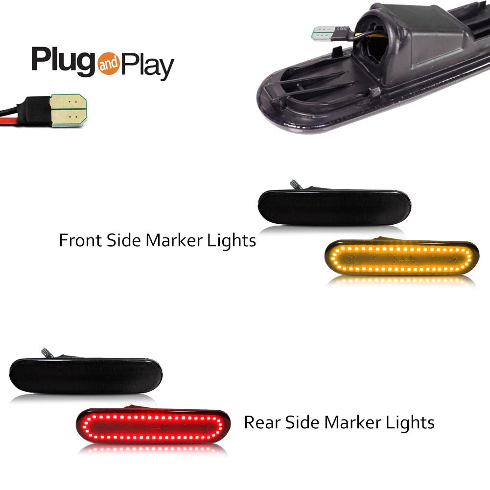 LED Side Marker Lamps for Honda Civic Si EP3 (2002–2005)