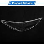 1 Pcs Headlight Lens Cover for Hyundai Sonata (2011–2014) PC Clear