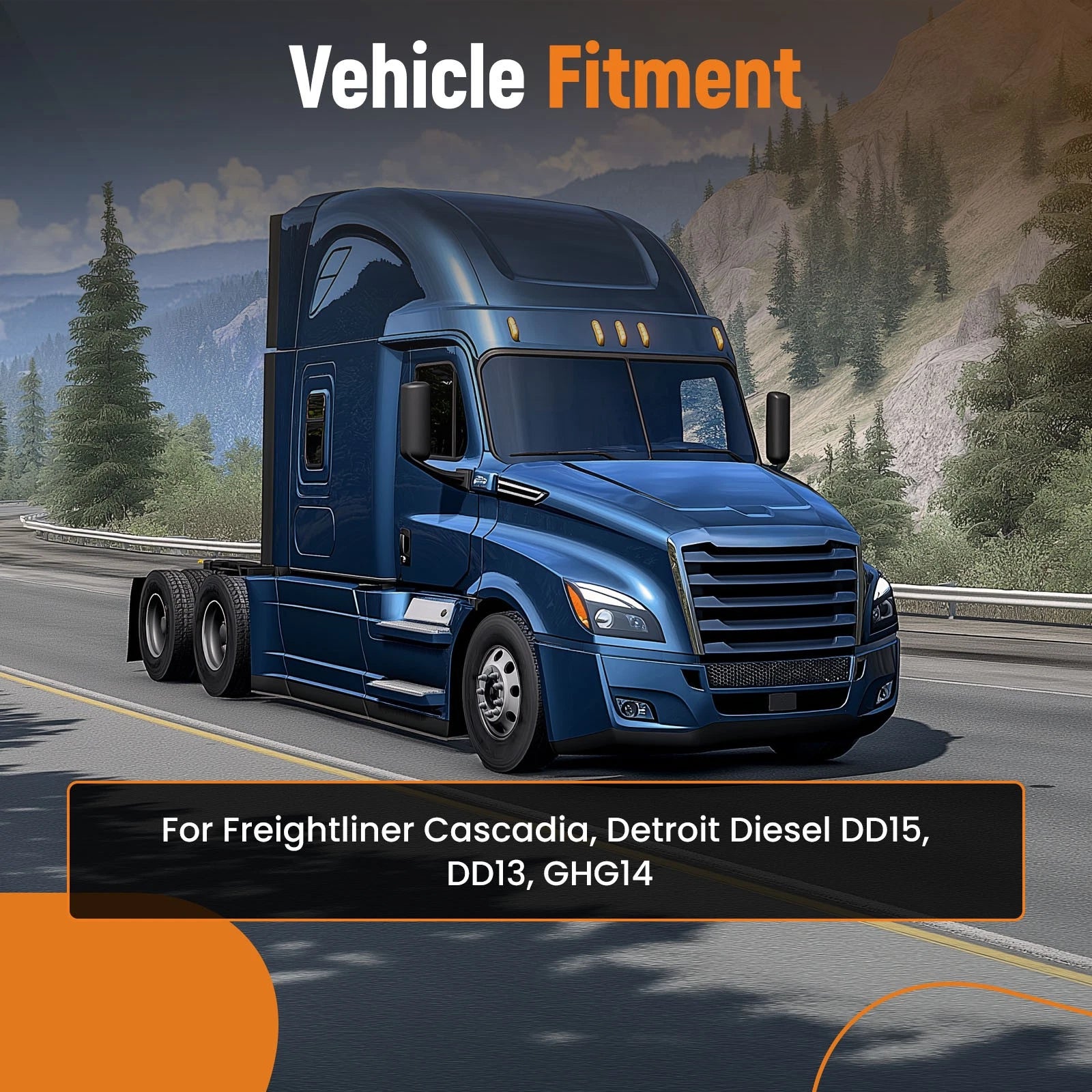 Turbo Wastegate Actuator for Freightliner DD13 DD15 (2014–2023)