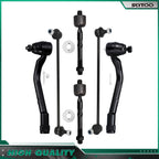 Front Strut Coil Spring Sway Bar Links Tie Rod End Kit for Kia Optima (2011–2012)