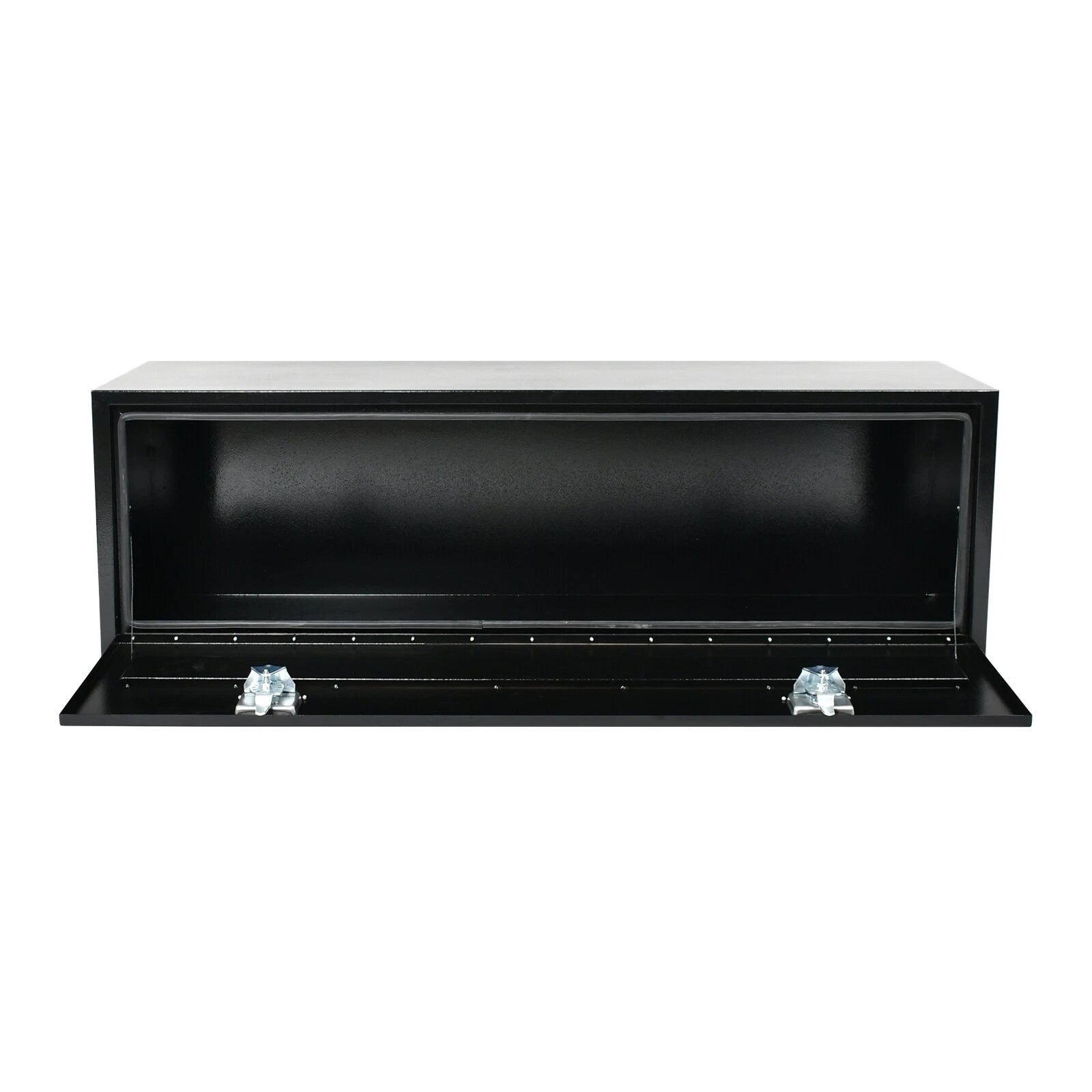 Steel Tool Box for Pickup Truck (60"x18"x18") - Lock & Key, Black