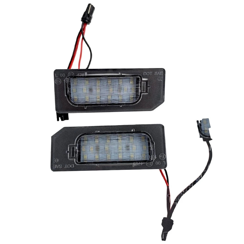 2X LED License Plate Light Lamp for Mitsubishi Outlander Sport ASX (2011–2020)