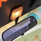 Grey Interior Rear View Mirror for Toyota Hilux Ute 88-96