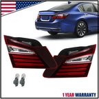 Tail Light Set of 2 for Honda Accord (2016–2017) Inner