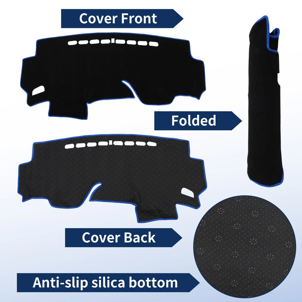 Dash Cover for Honda Fit (2015–2020) GK3/GK4/GK5/GK6/GP5/GP6 Polyester