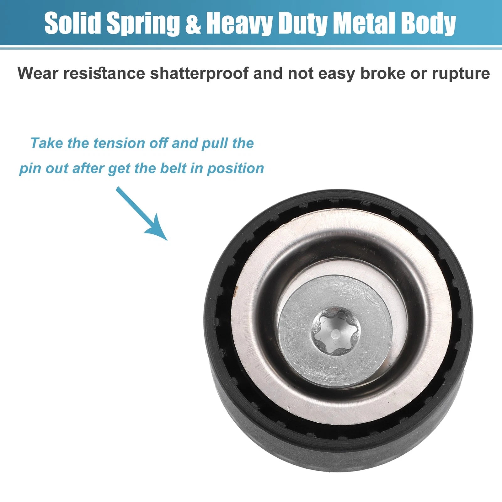 Belt Tensioner Pulley Assembly for Mercedes-Benz Sprinter 2500 (2014–2022)