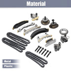 Timing Chain Kit for Chevy Cadillac Buick 3.6L 3.0L (12609262, 718844625623)