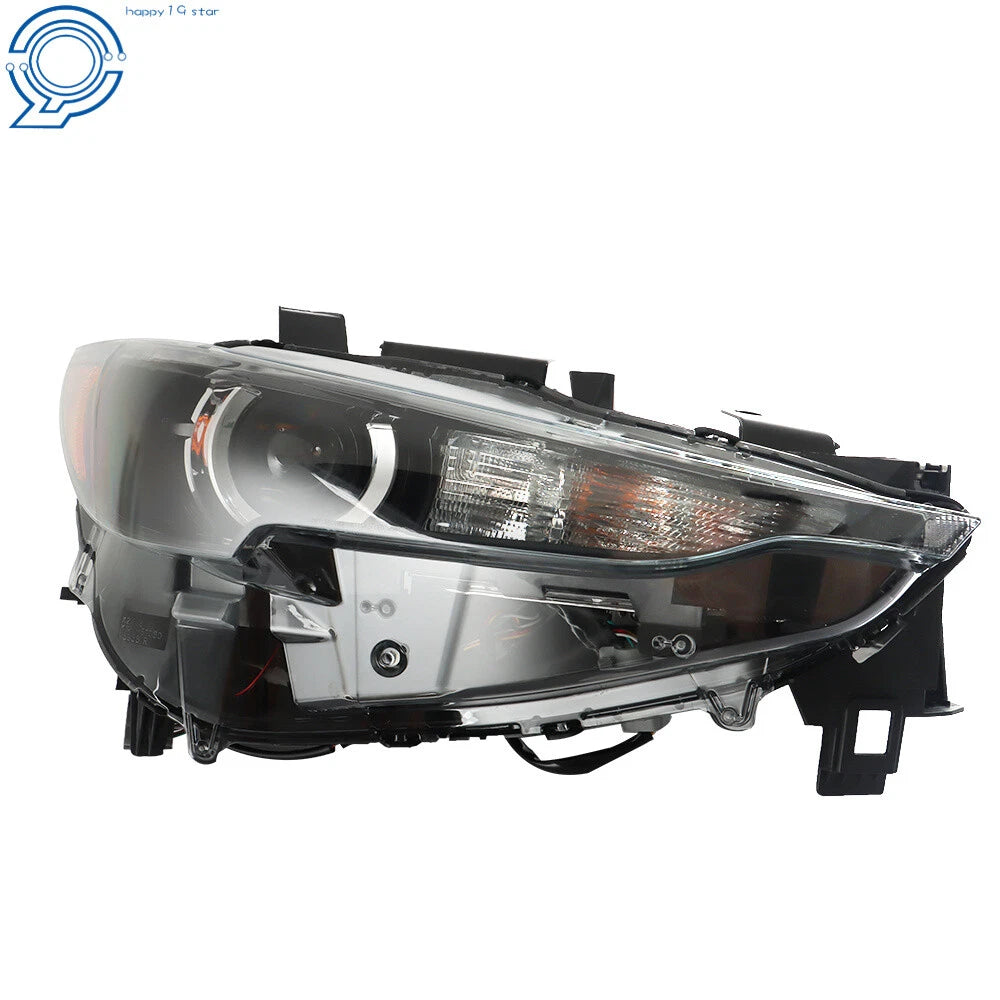 LED Headlight for Mazda CX-5 (2017-2021) Black Housing Clear Lens Right Side