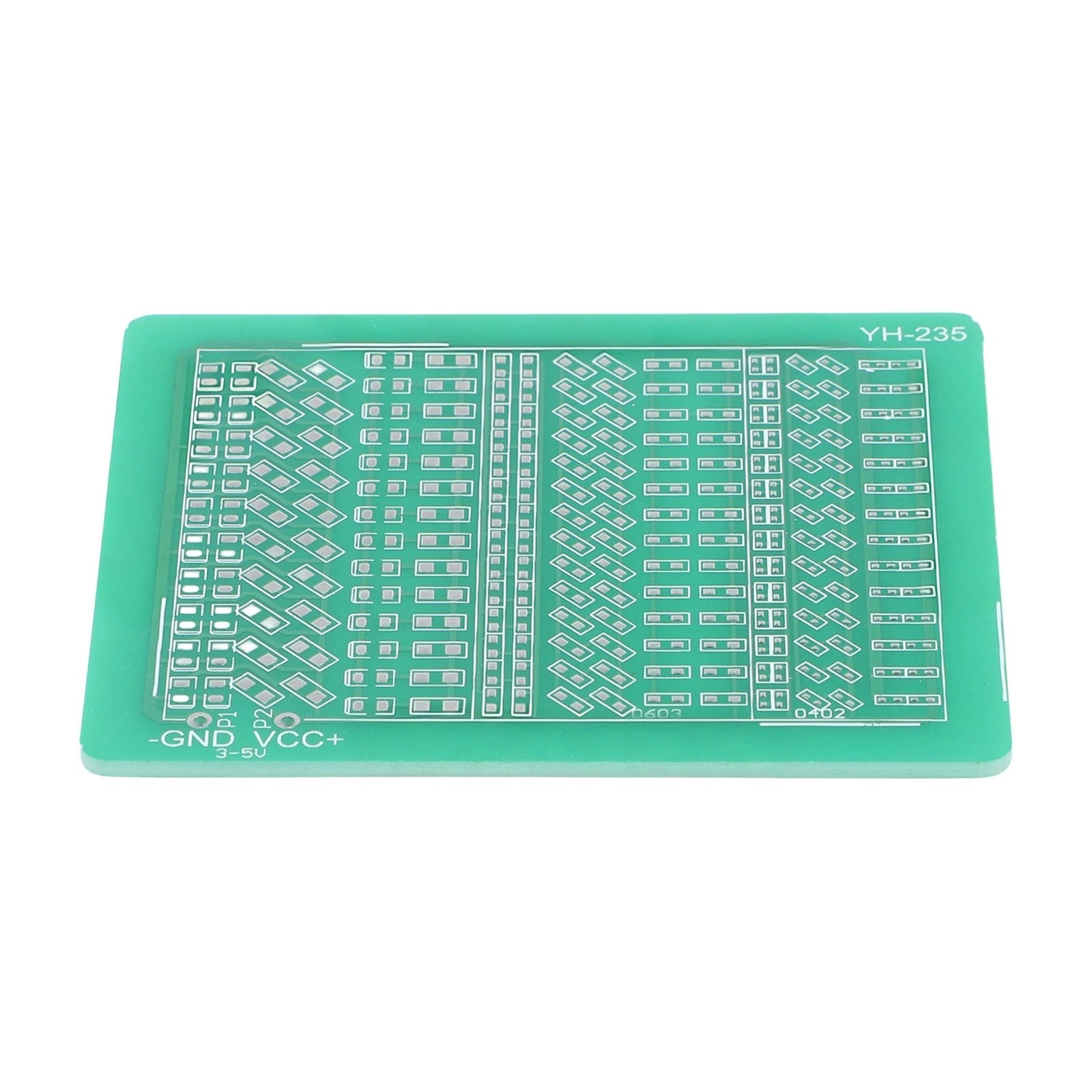 SMD 0805 0603 0402 Soldering Kit with Red LEDs and Resistors