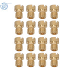 16 PCS Carburetor Main Jet Kit for PWK OKO CVK (90–150)