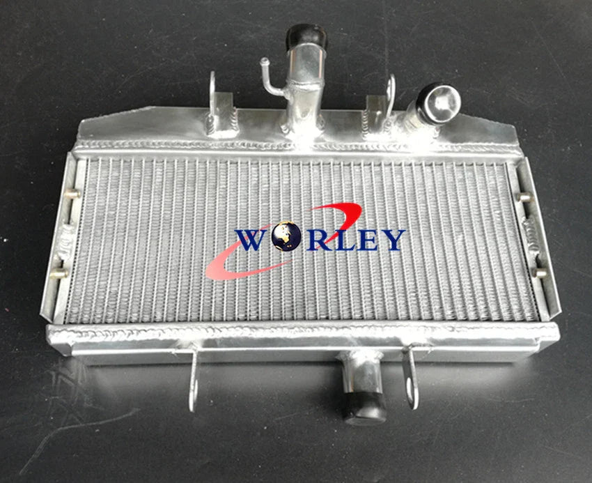 Aluminum Radiator + Black Hose for Suzuki GT750 (1972-1977)