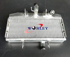 Aluminum Radiator + Black Hose for Suzuki GT750 (1972-1977)