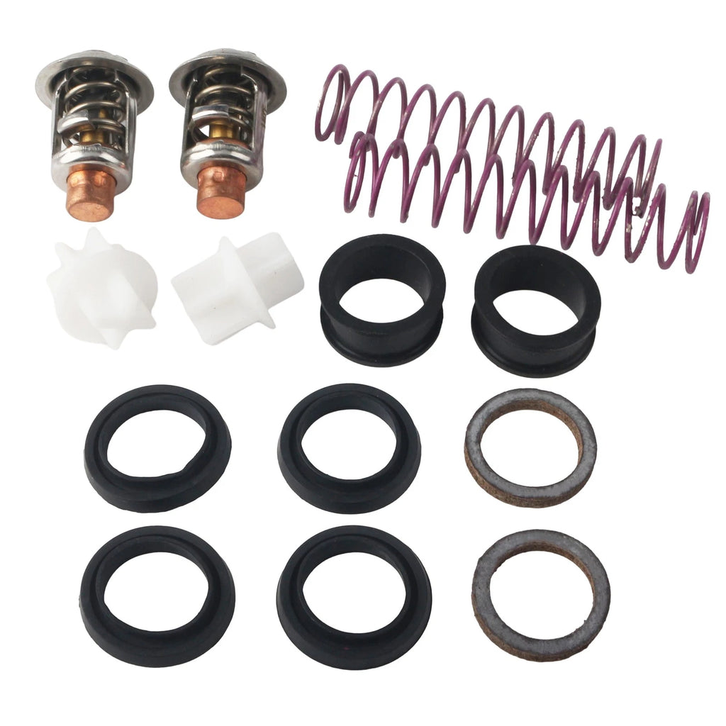 Thermostat Kit for Evinrude Johnson OMC BRP 65 80 JET 80-140 HP V4 (1980–1990) 393659 317245