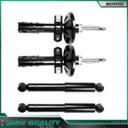 Set of 4 Front Rear Shocks Struts for Saturn Ion (2003–2007)