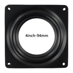 Hollow Turntable Tool for Swivel Applications (Black Galvanized)