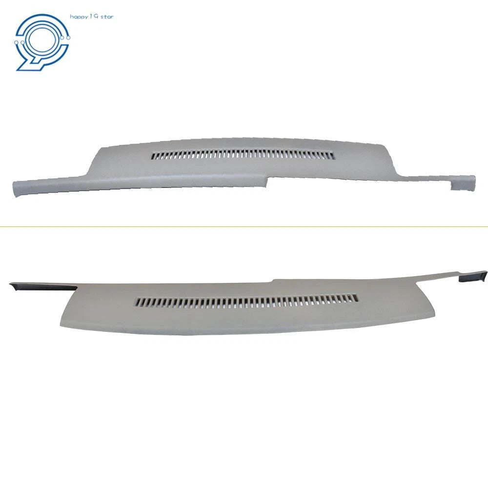 Textured Grey Molded Dash Cover Overlay for Chevy GMC Truck C1500 K1500 (1988–1994)