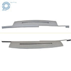 Textured Grey Molded Dash Cover Overlay for Chevy GMC Truck C1500 K1500 (1988–1994)